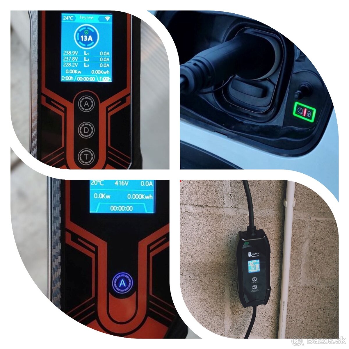 Nový nabíjací kábel - WALLBOX TYP2 WIFI - Levice