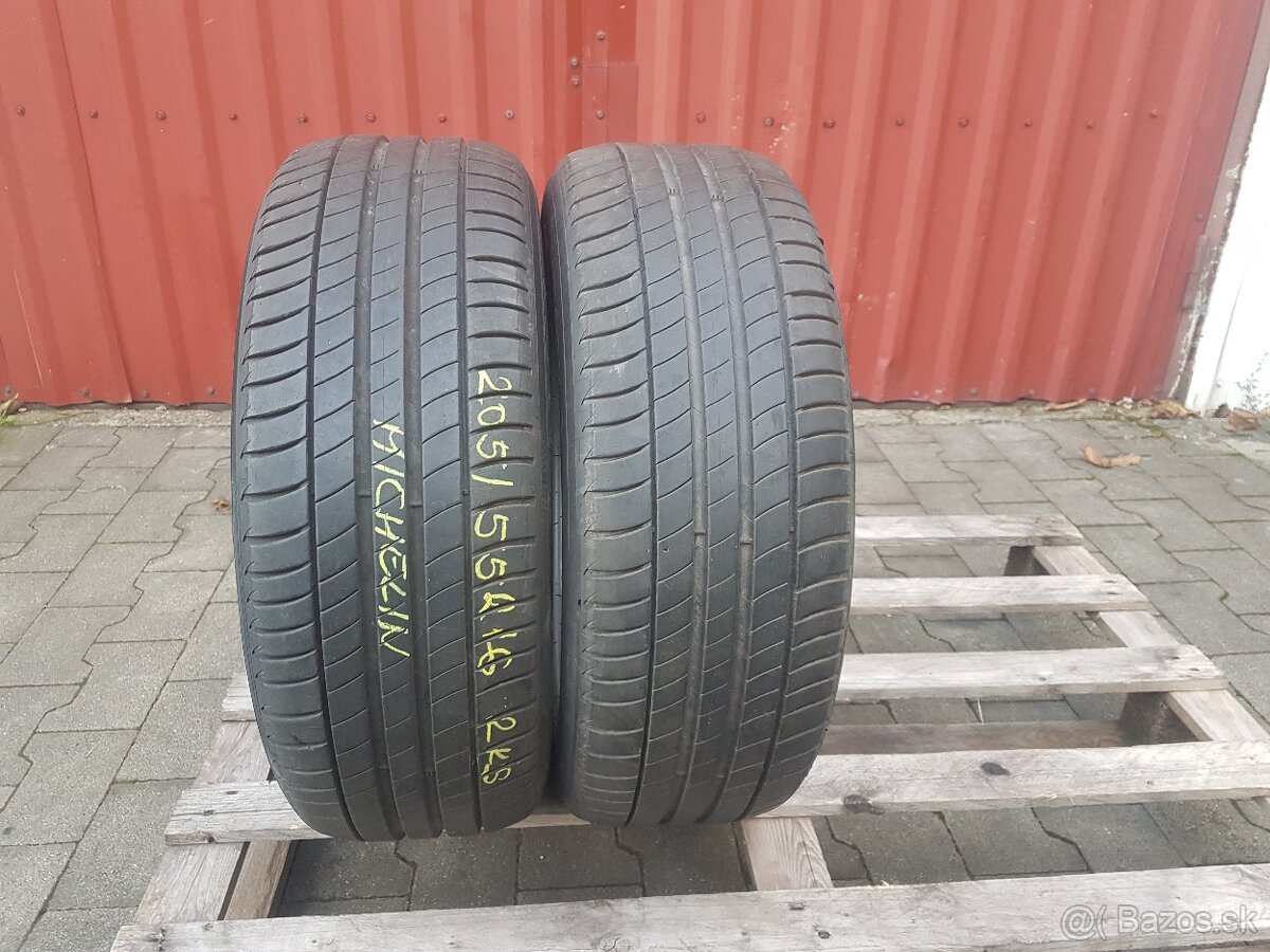 Letne 205/55R16 Michelin 2ks
