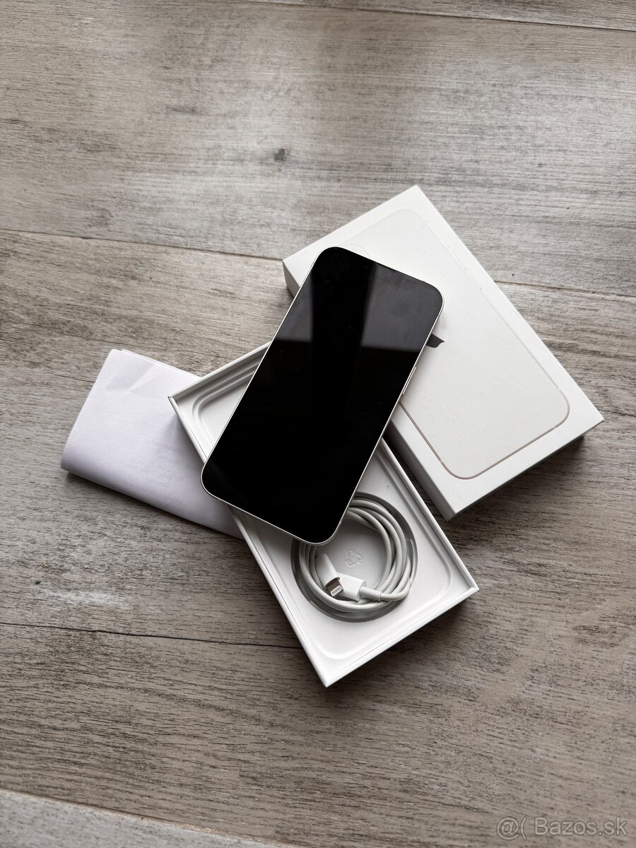 iPhone 13, 128 GB, Starlight, TOP STAV