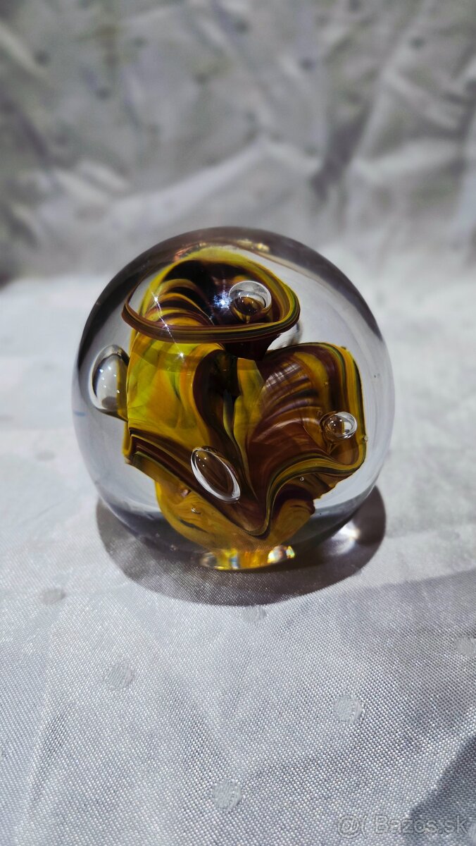 Obrovské hutnícke ťažítko / dekoratívna guľa 1,5kg