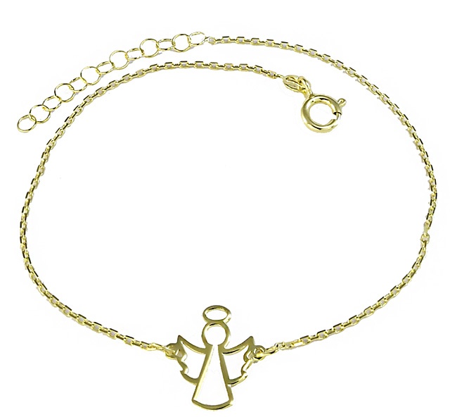 Zlatý náramok Glare 553