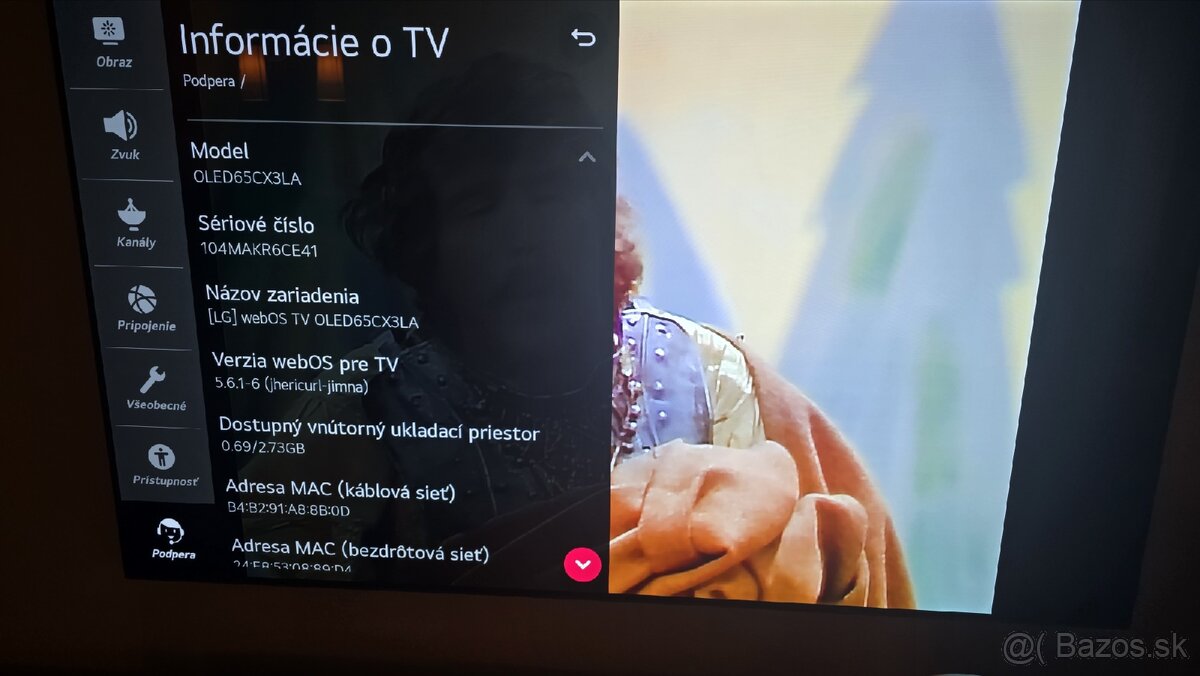 Predam LG OLED TV 65