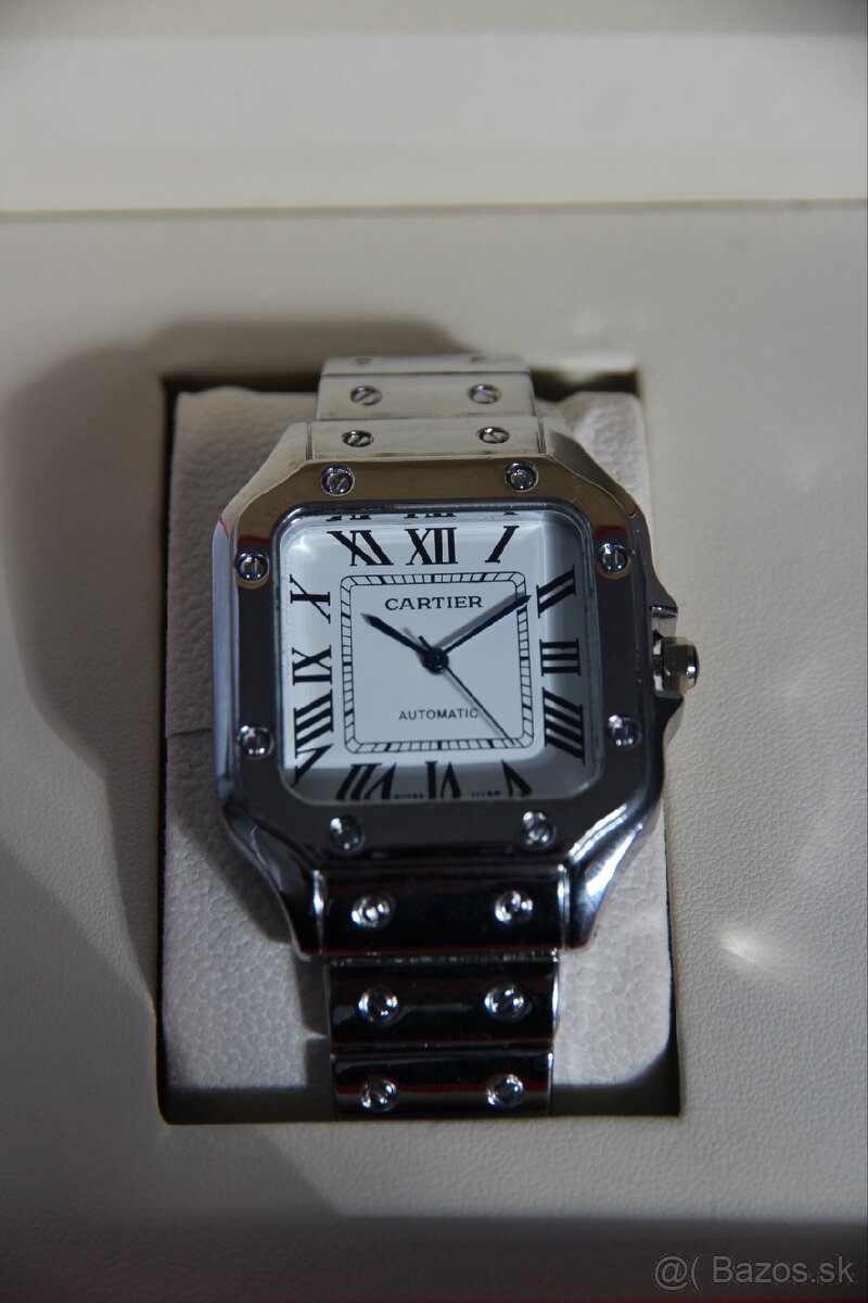 Cartier Santos Silver