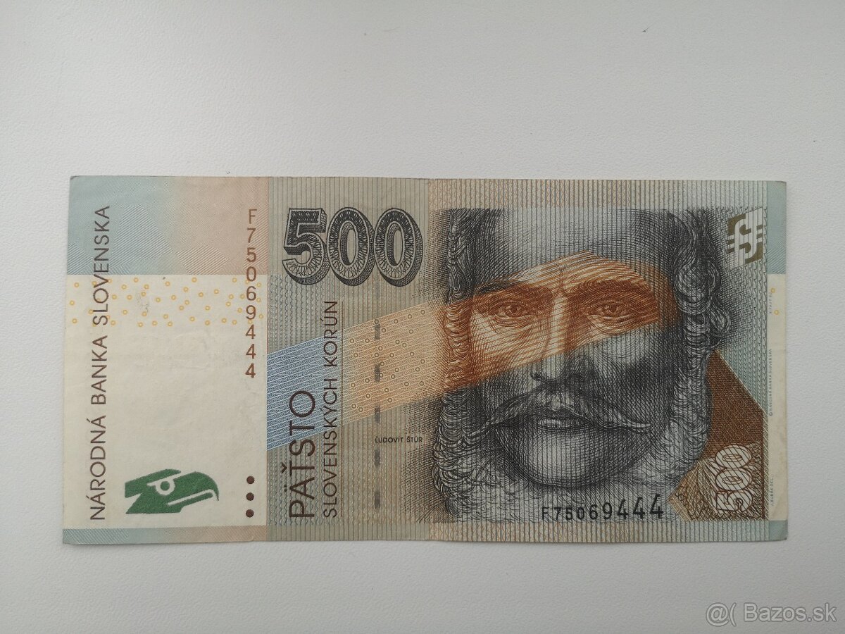 Bankovka 500SK