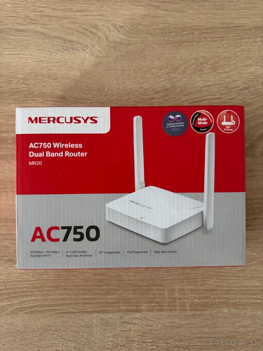 Mercusys MR20 AC750 Wifi Router