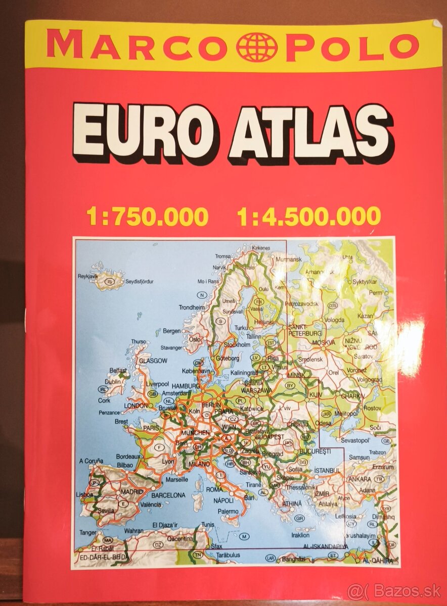 Darujem Euro Atlas, ...