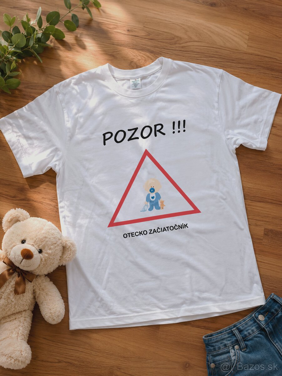 Tričko pre ocka začiatočníka