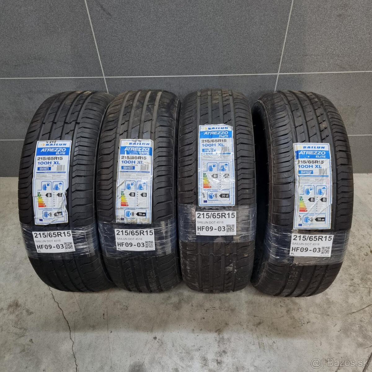 Letné pneumatiky 215/65 R15 SAILUN