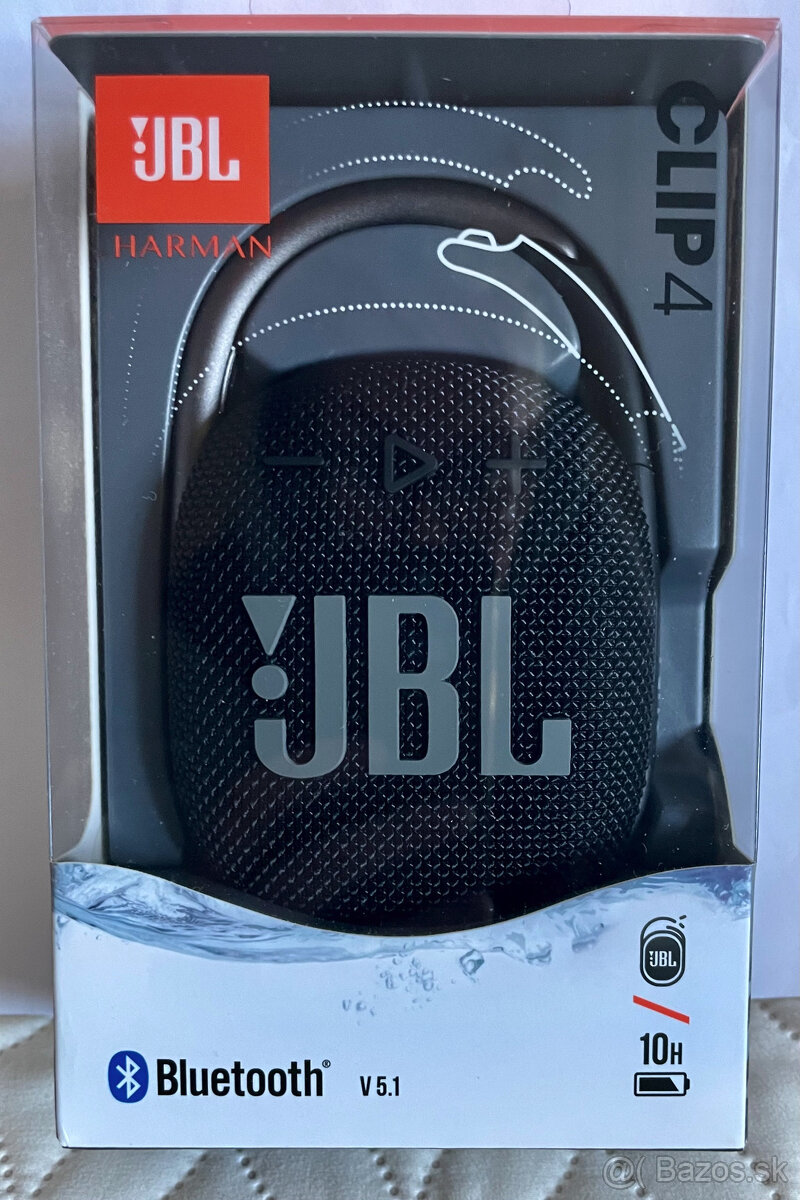 Bluetooth reproduktor JBL CLIP 4