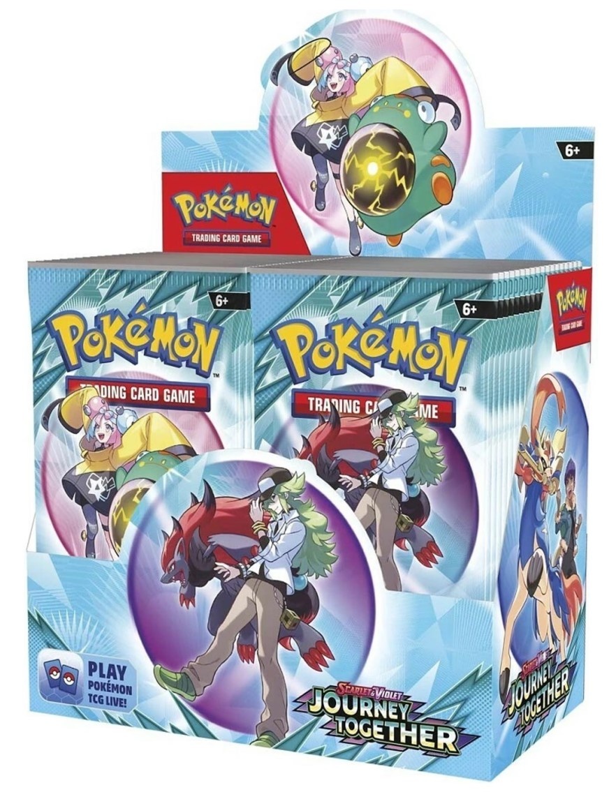 Pokémon TCG: Journey Together Booster box, sealed