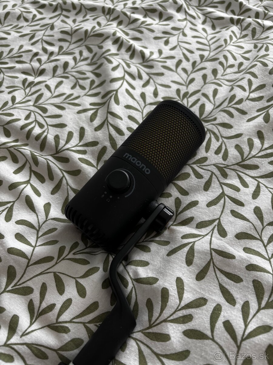 Mikrofón MAONO DM30 RGB Black + rameno + pop filter