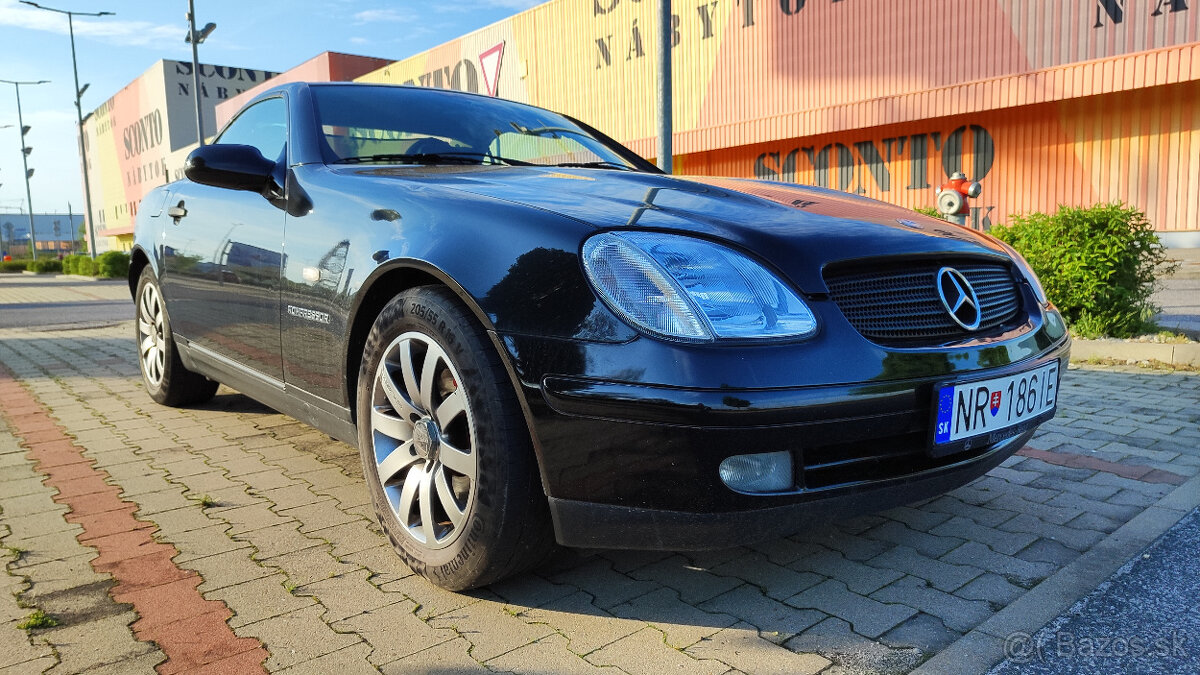 Mercedes SLK 200 141kw manuál cabrio