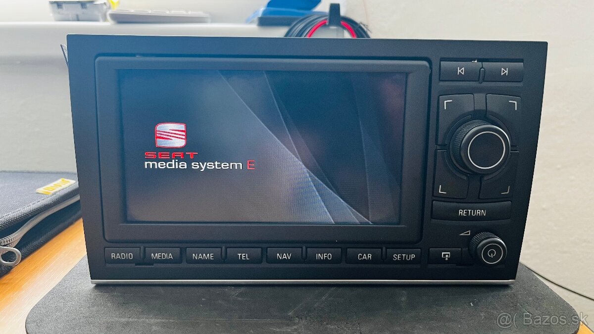 SEAT EXEO navigácia - MEDIA SYSTEM E (RNSE/RNS-E)