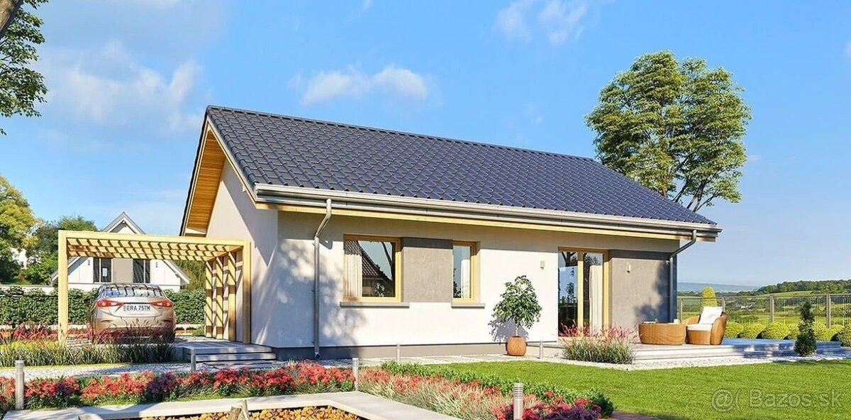 BUNGALOV- NOVOSTAVBA- v Beluši-Hloža- časť Podhorie