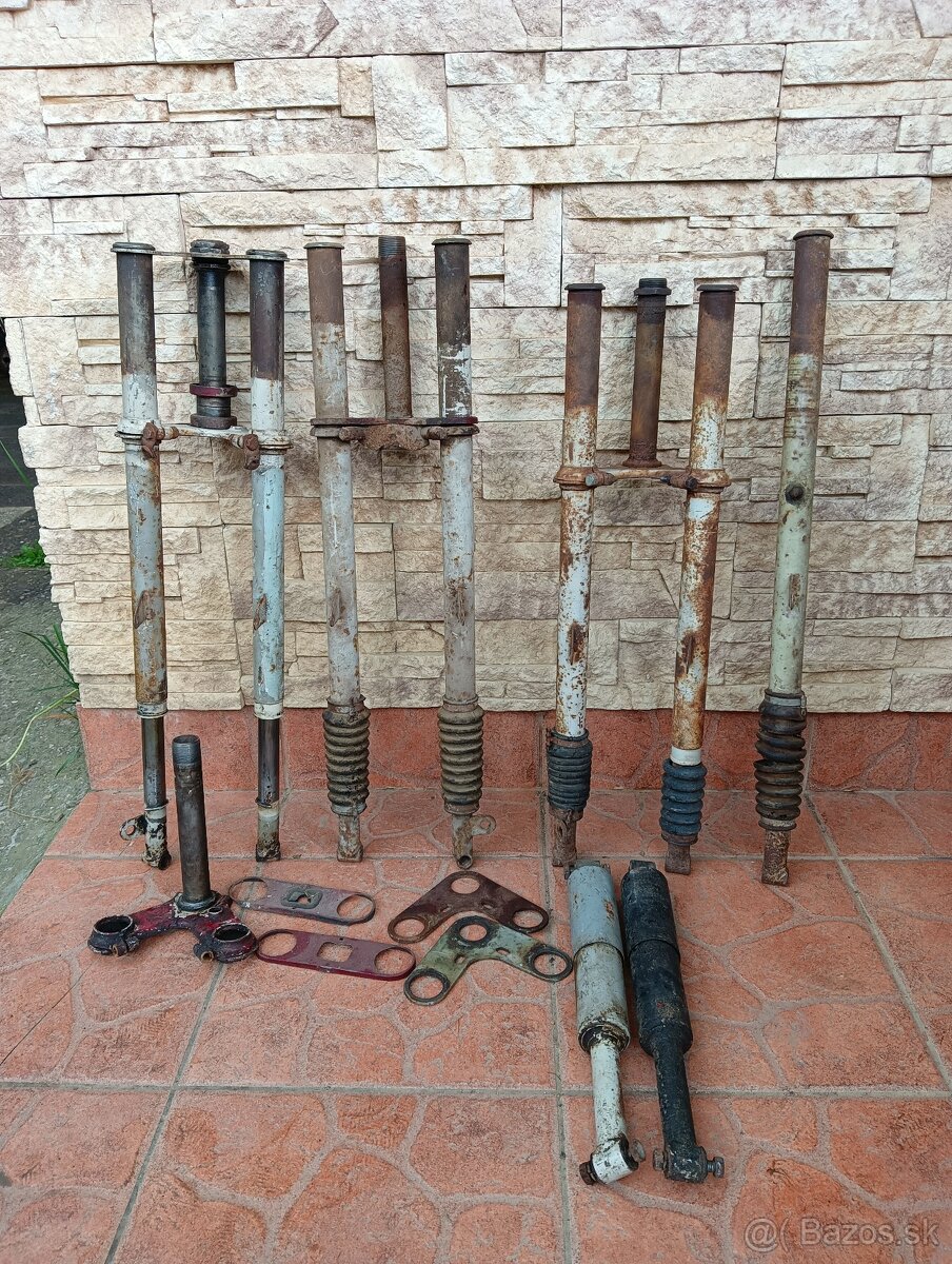Tlmiče vidlice Jawa pionier