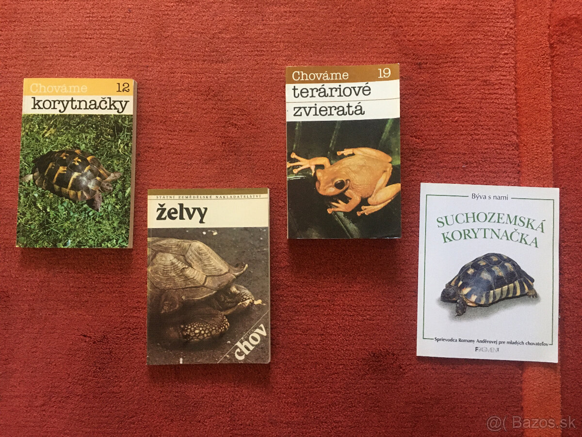 Knihy o chove korytnaciek