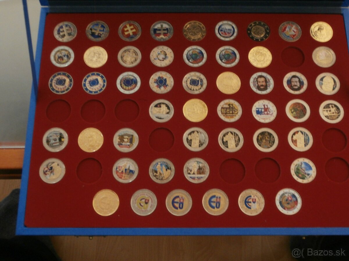 2 euro SK pamätné color mince