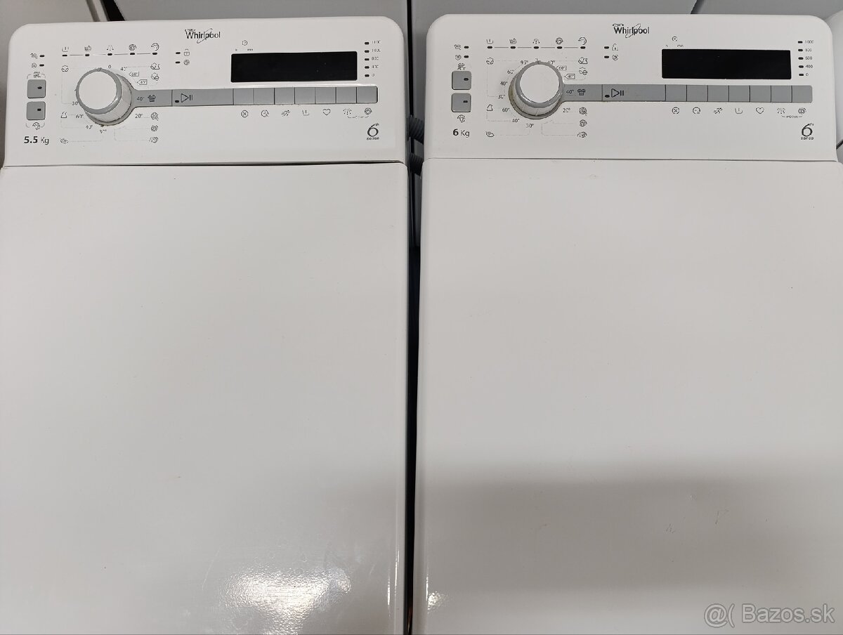 Práčky Whirlpool a Indesit