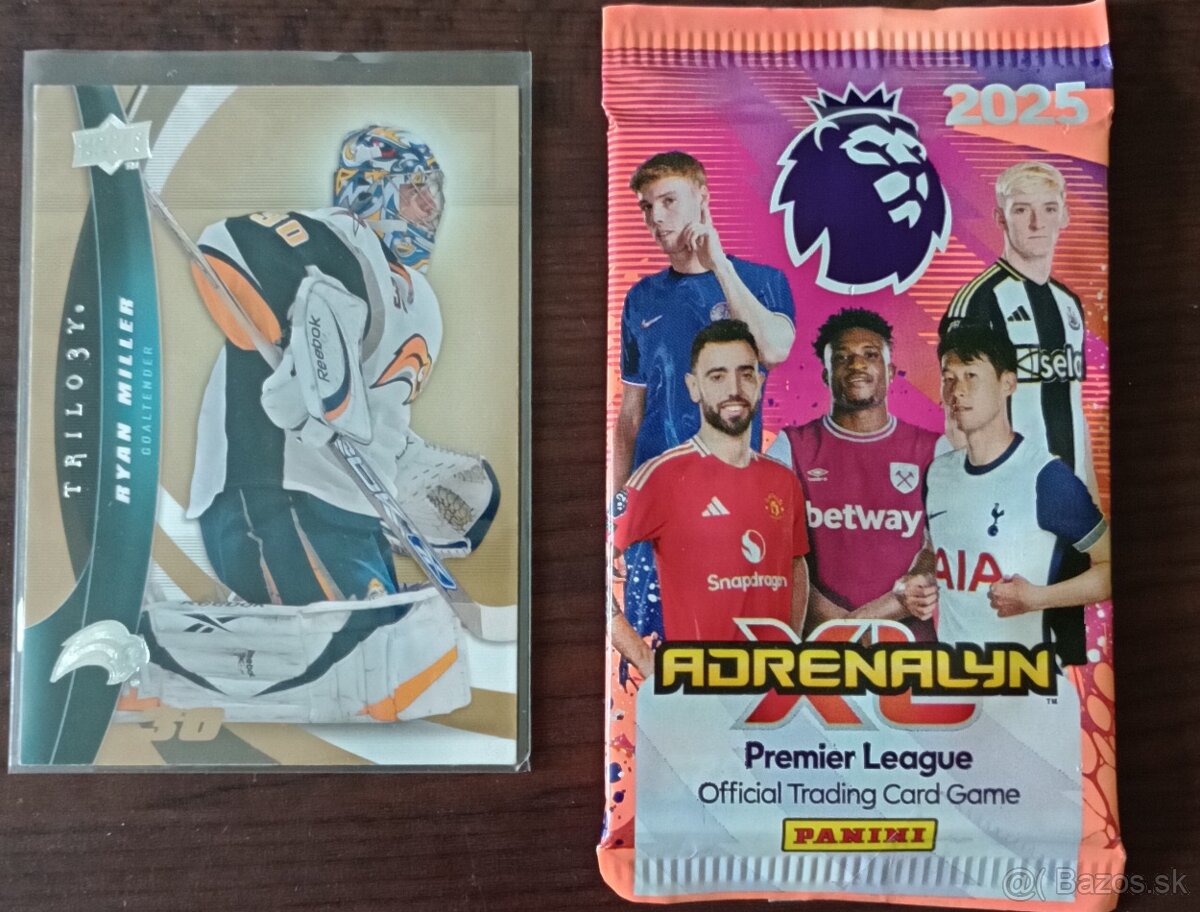 Predám hokejové kartičky LOT 53 ks + balíček