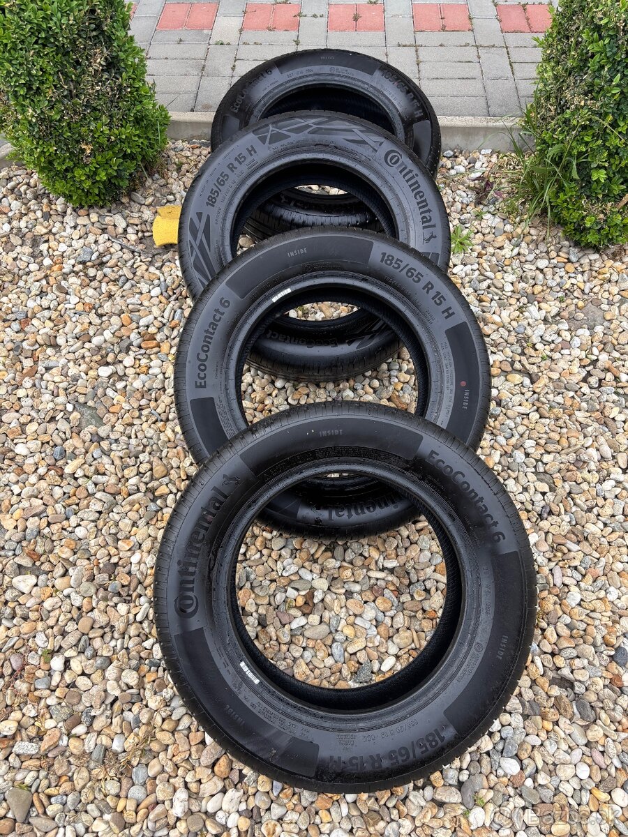 Continental Ecocontact -Letné pneumatiky 185/65 R15 88H