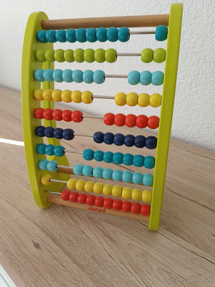 Drevené počítadlo zn. Janod