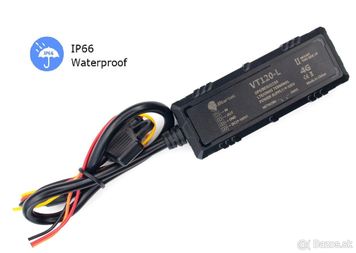 GPS tracker (moto, štvorkolky), žiadne mes. poplatky