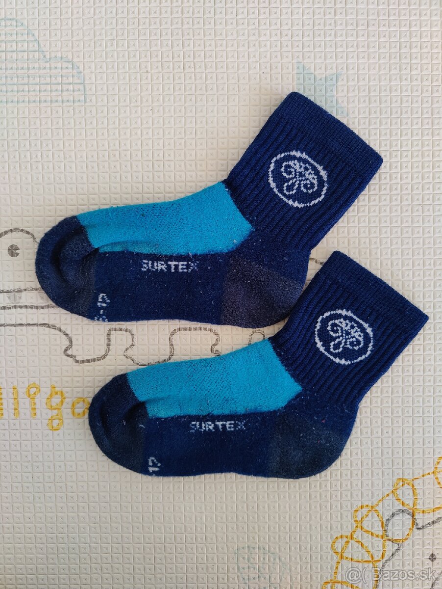 Detské merino ponožky Surtex
