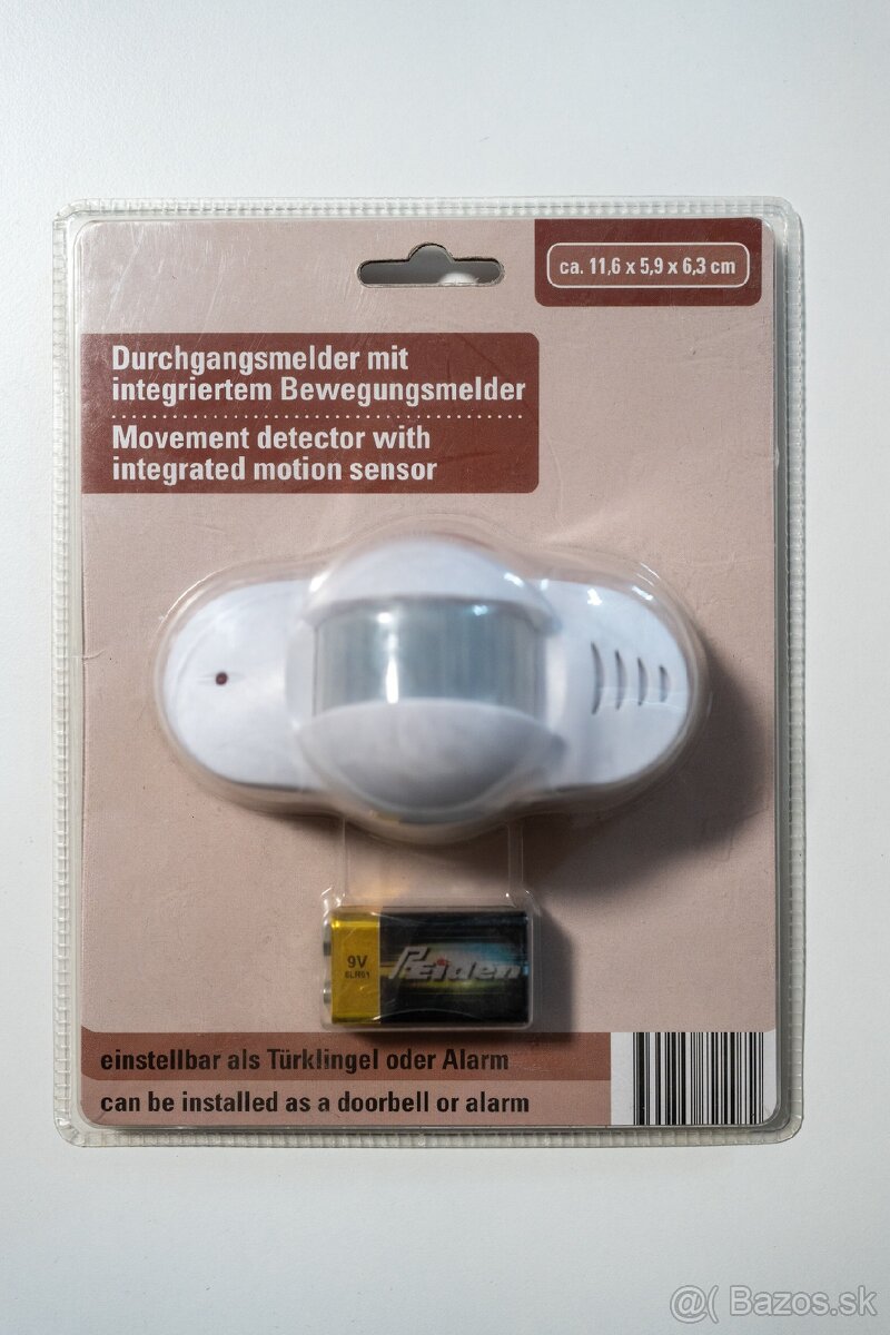 Predám pohybový senzor/detektor pohybu