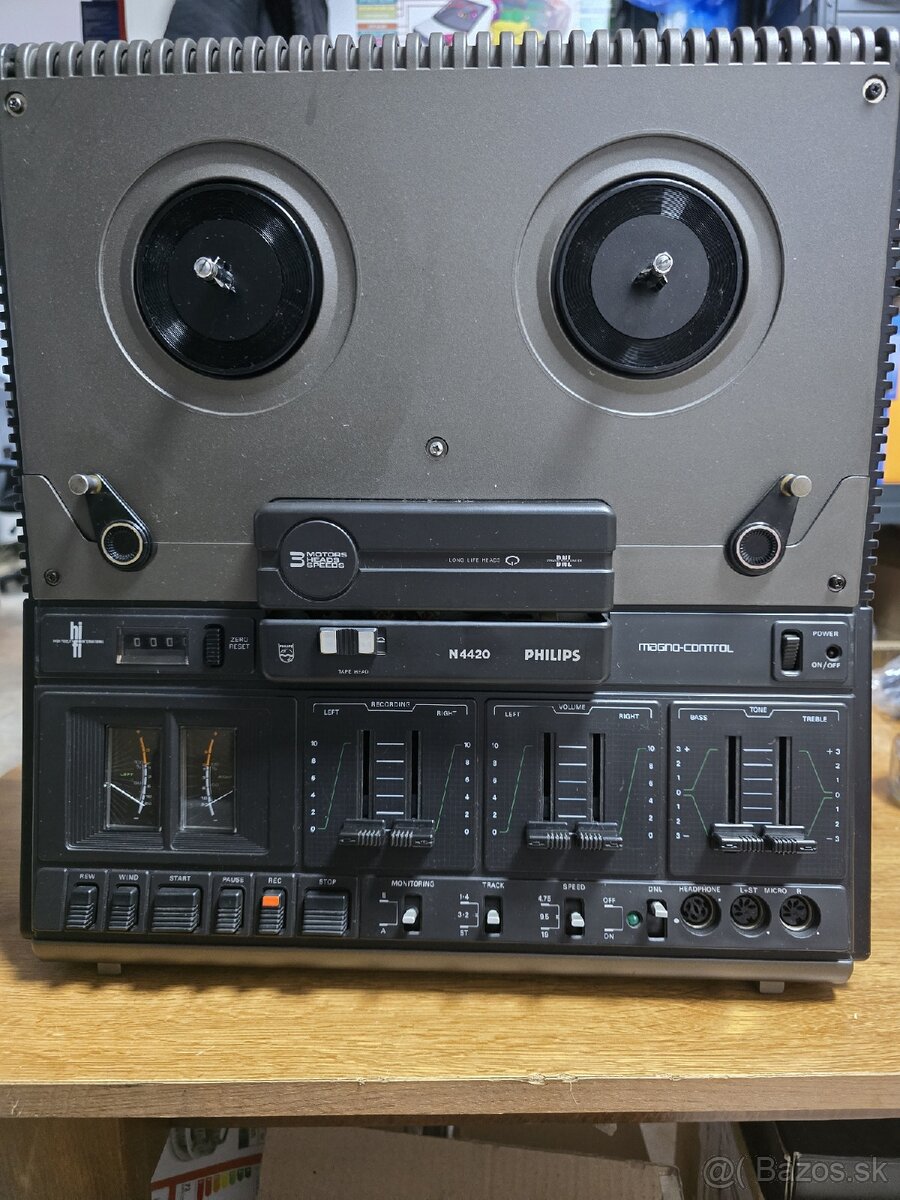 Philips N4420 kotúčový magnetofón