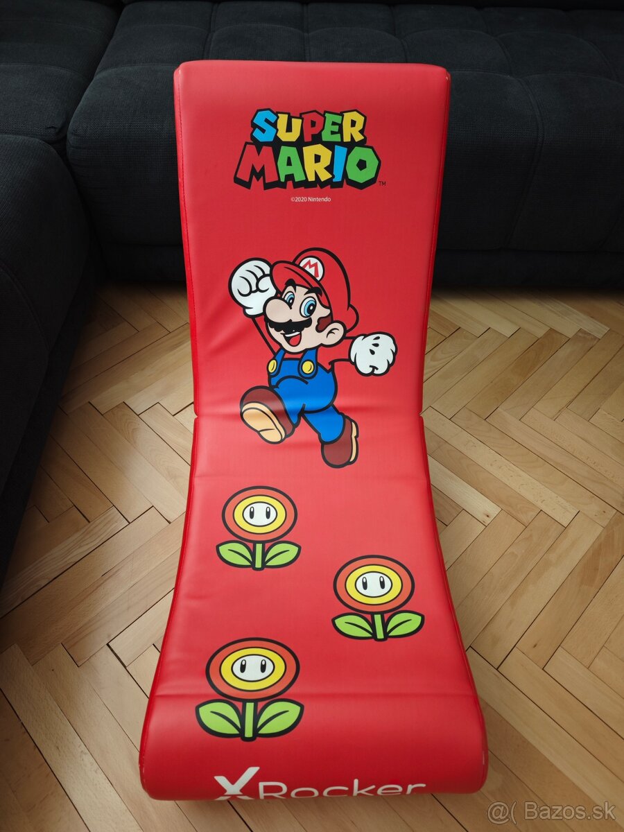 Oddychová sedačka Super Mário