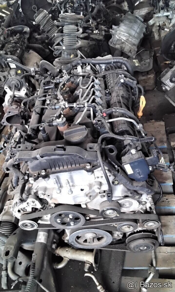 MOTOR D4FC KIA CEED 1.4 CRDI 2015 TRYSKY 0445110587 DVERE a