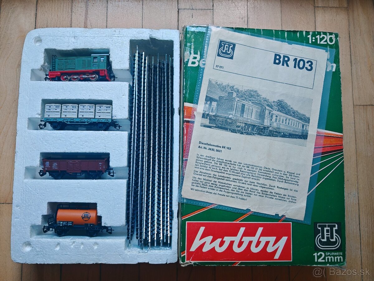 Suprava TT vlak BR 103