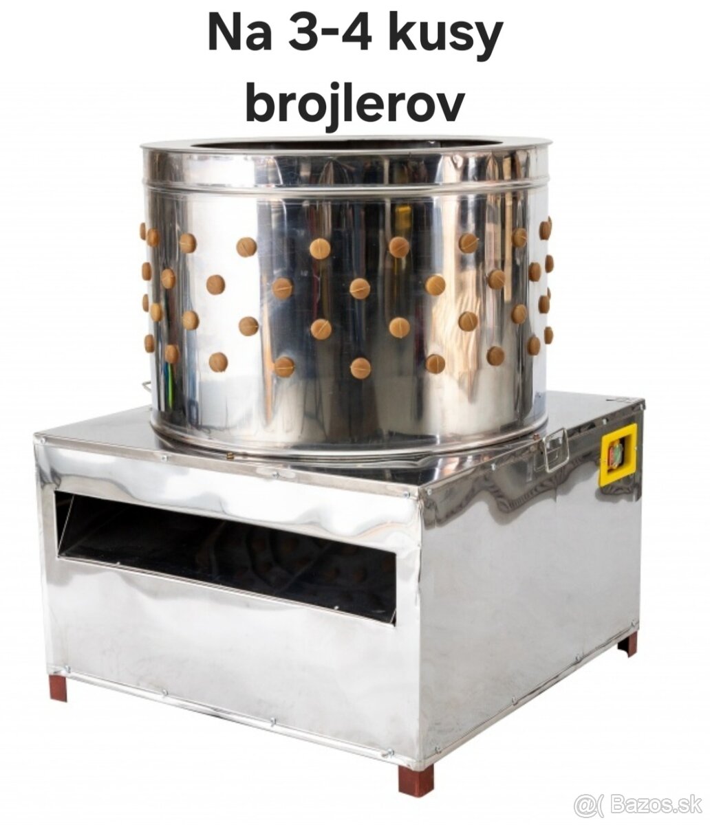 Prenájmem výkonnú šklbačku a obarovačku hydiny