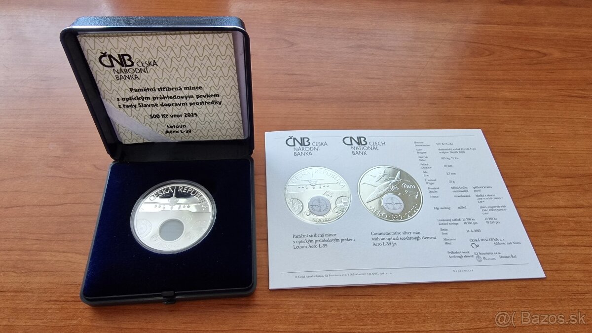 Predam mincu 500KC Cvicne lietadlo Aero L-39 Albatros PROOF