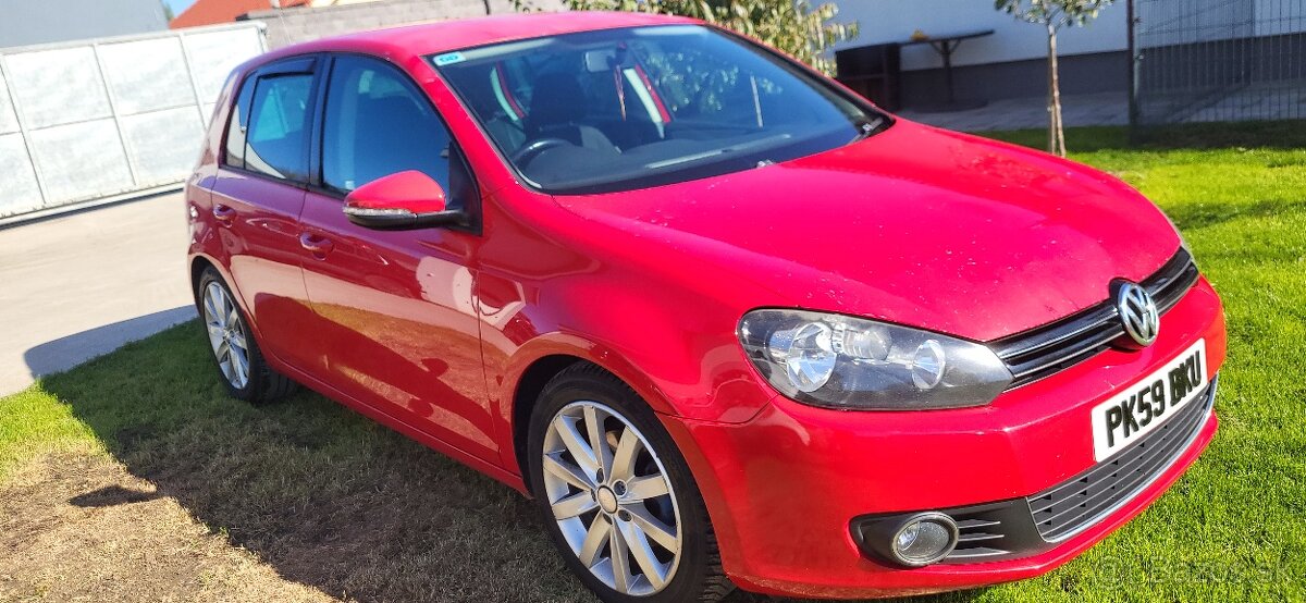 ROZPREDAM VW GOLF 6 CBA 2.0 TDI 103 KW
