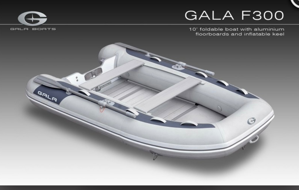 Nafukovací čln Gala F300 + motor Suzuki 5hp