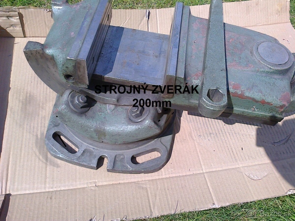 Otočno-výklopný zverák 200mm - Michalovce,