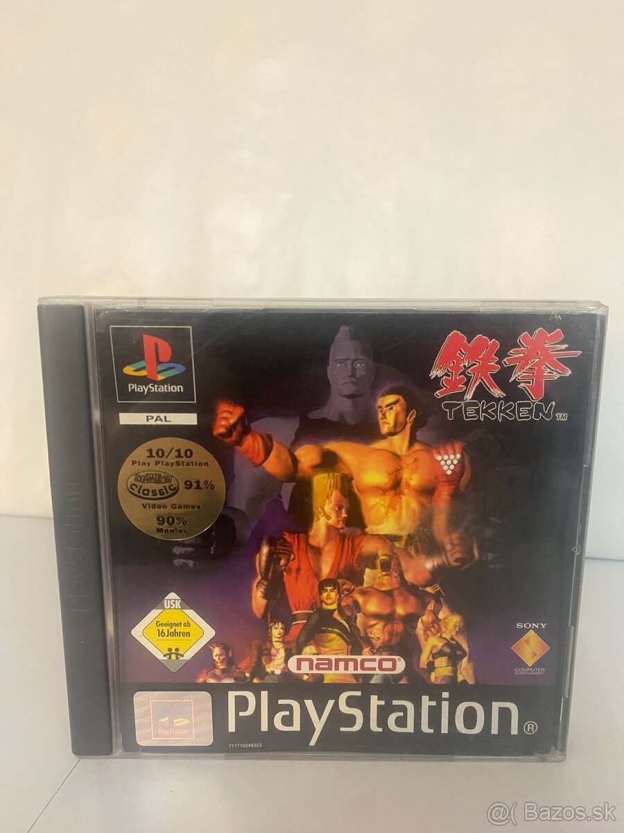 PlayStation 1 – Tekken (PAL) PS1 hra