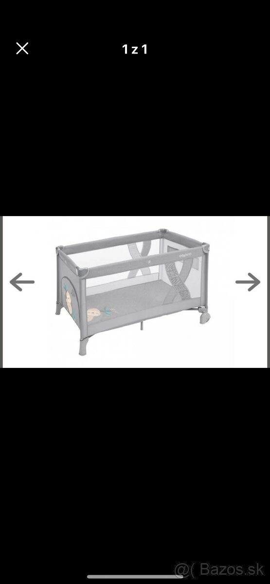 Cestovateľska postielka