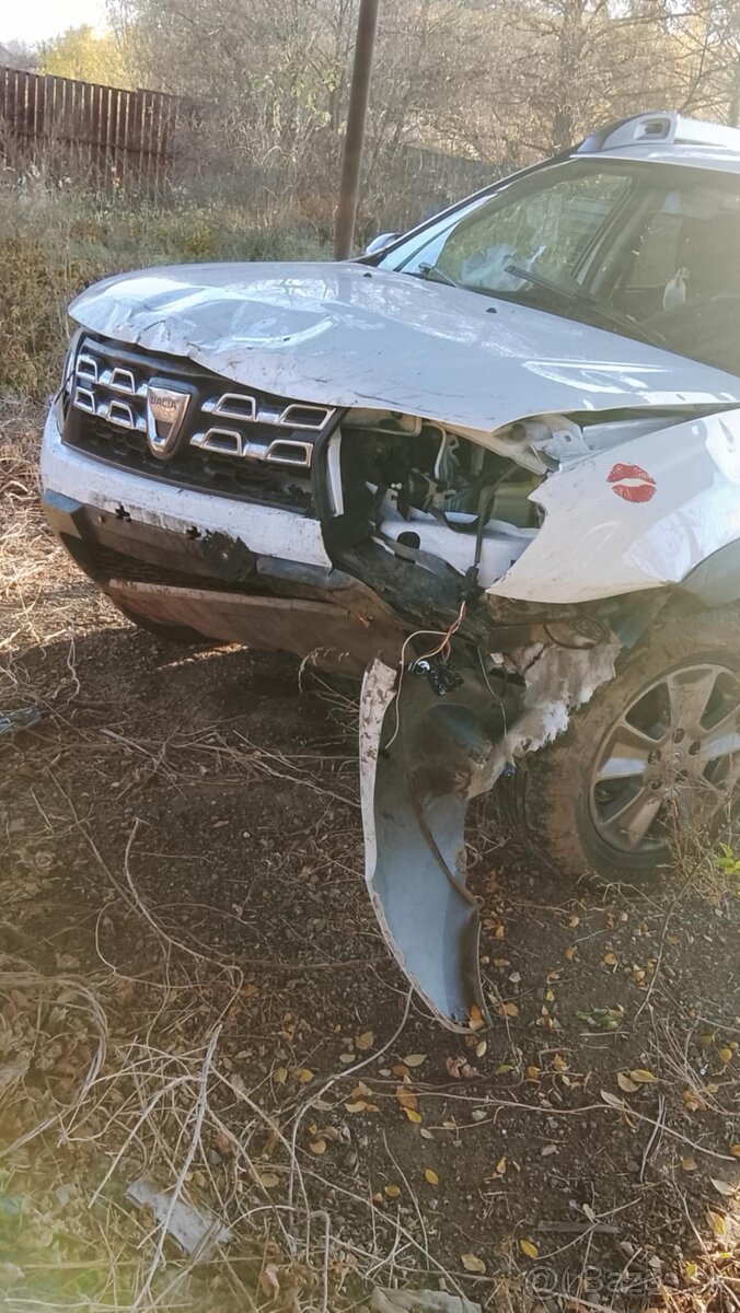 Dacia Duster LPG - havarované