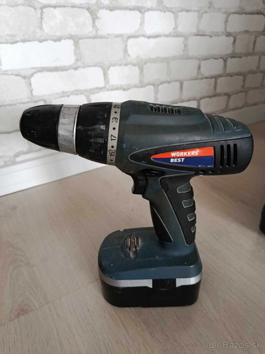 Aku skrutkovač Workers Best