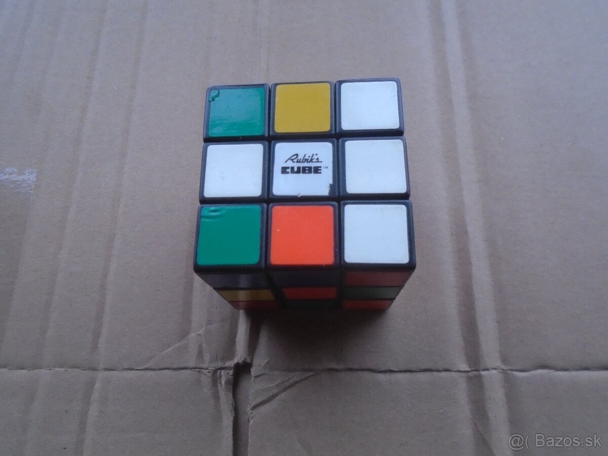 Stará Hračka Rubikova Kocka