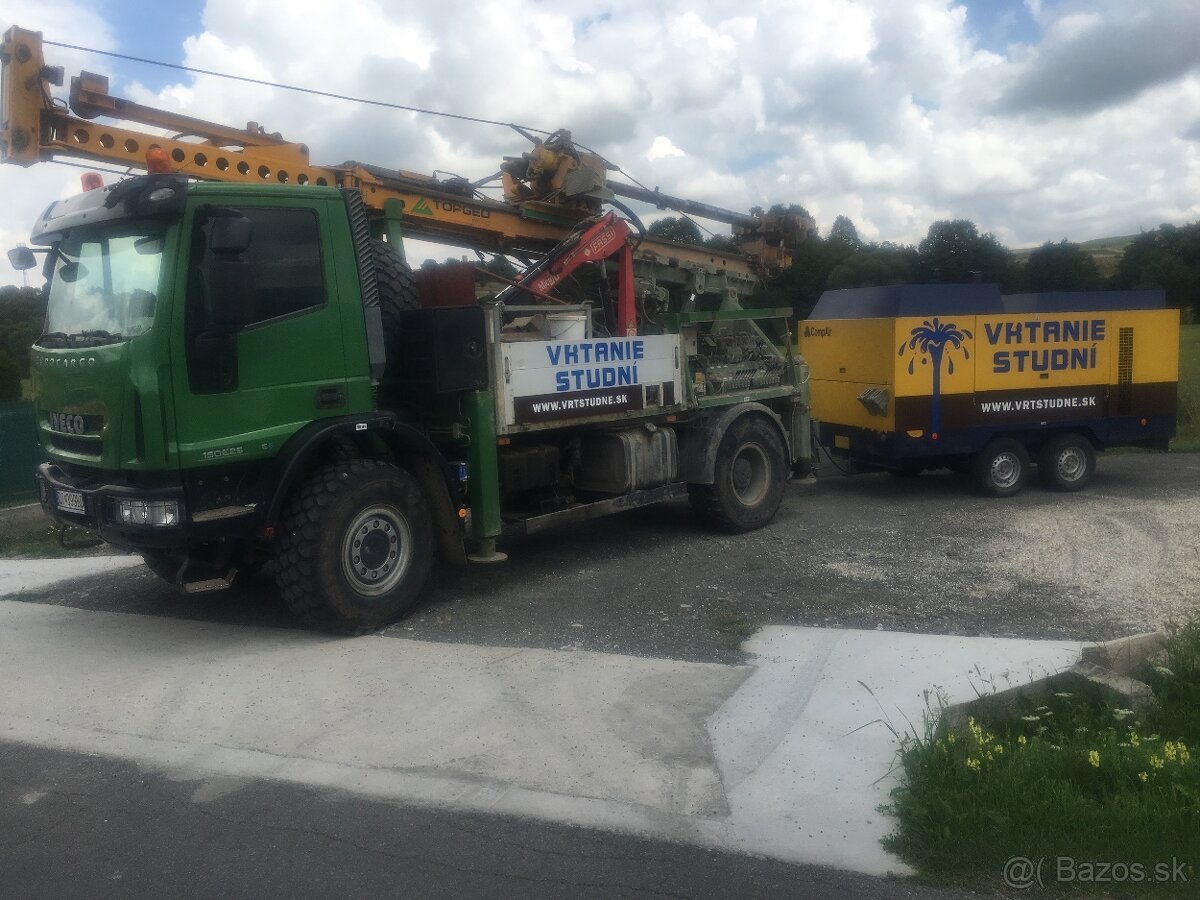 vŕtanie studní , vrtanie studni , vrtanie studní