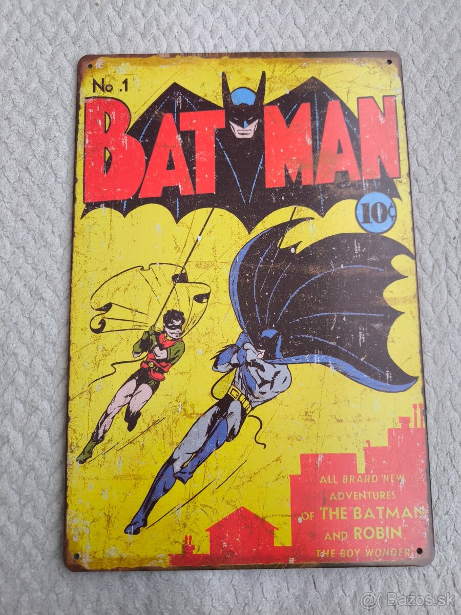 plechové tabule DC Comics