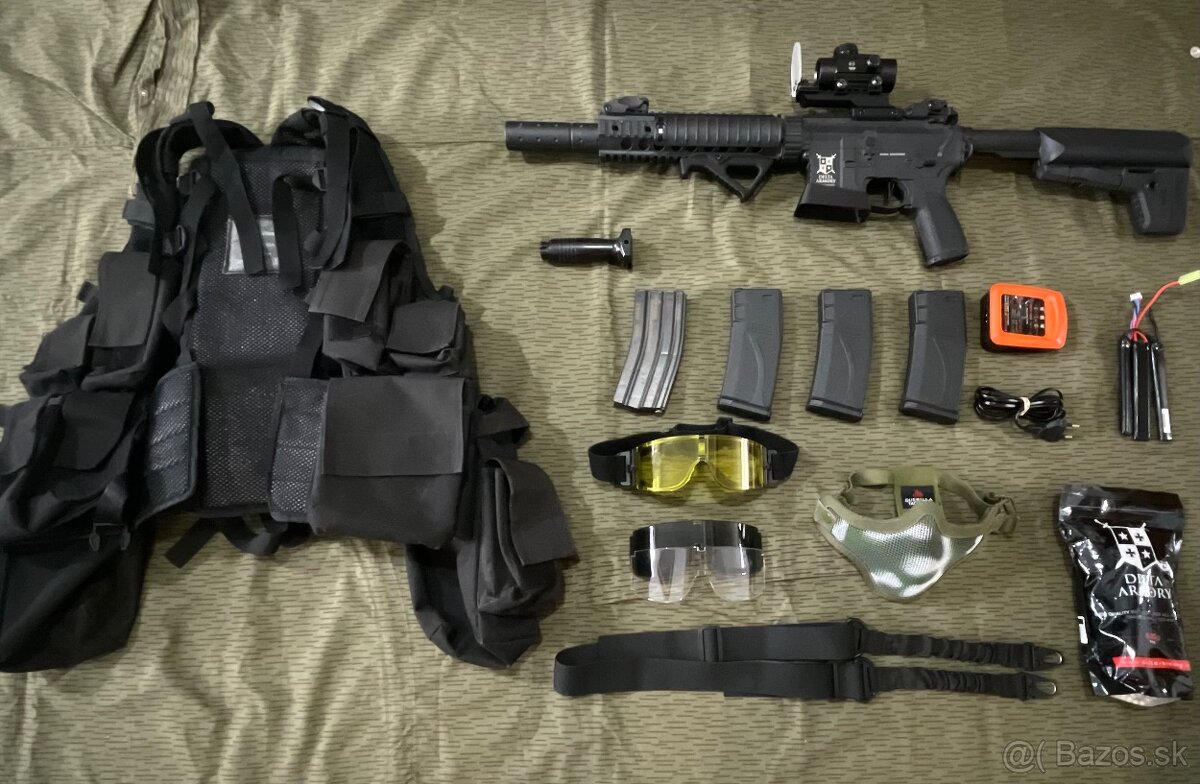 Kompletná airsoft výbava