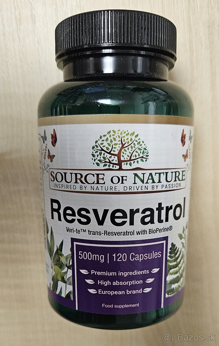 ANTIOXIDANT Trans-Resveratrol 500 mg