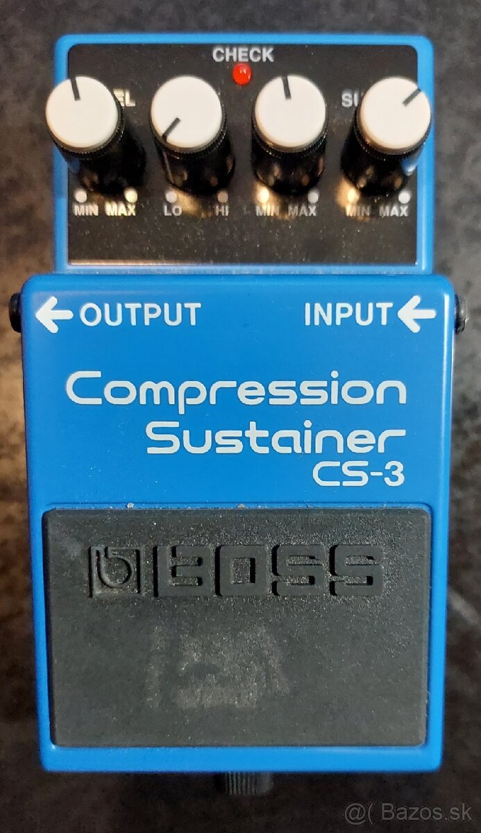 Predám gitarový efekt Boss - Compression Sustainer CS-3
