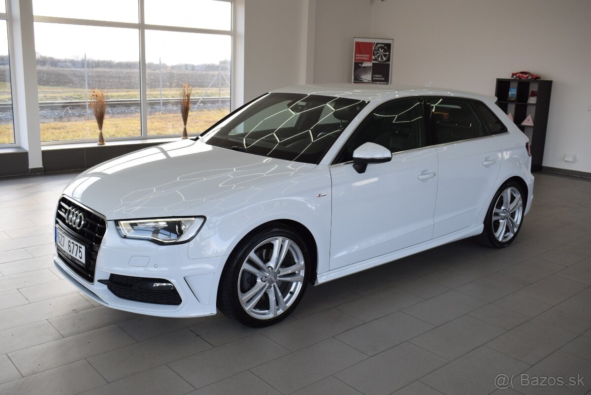 Audi A3 2,0 TDI 135 kW, S-LINE,quattro,Aut.,DPH