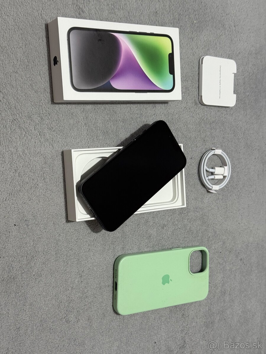 Predám Apple iPhone 14 128GB Black Stav Nového Telefónu