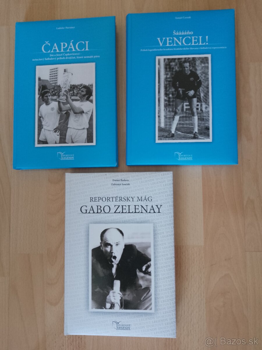 Predám knihy o futbale